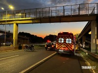 Motociclista é preso por embriaguez após colisão na BR-277 em Foz do Iguaçu