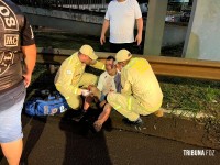 Motociclista é preso por embriaguez após colisão na BR-277 em Foz do Iguaçu