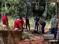 Corpo é encontrado enterrado em área de mata no Jardim Universitário em Foz do Iguaçu