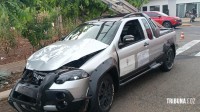 Motociclista fica gravemente ferido após colisão na Av. Javier Koelbel