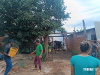 Incêndio deixa morador  desabrigado na Invasão do Bubas