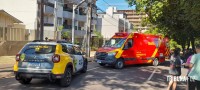 Incêndio em apartamento no centro de Foz do Iguaçu teria iniciado após ar-condicionado pegar fogo