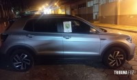 Militares do CHOQUE prende condutor com veículo roubado na Favela da Sadia
