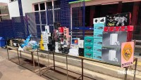 BPFRON apreende mercadorias de origem estrangeira em São Miguel do Iguaçu
