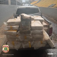 Policia Federal apreende 1 tonelada de maconha em Santa Helena