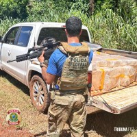 Policia Federal apreende 1 tonelada de maconha em Santa Helena