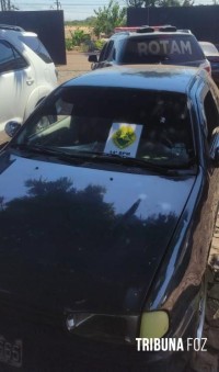 ROTAM recupera veículo argentino roubado no Jardim Jupira