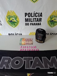 PM prende homem por trafico de drogas na cidade de Medianeira