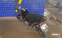 Moto com fundo falso é apreendida na Ponte da Amizade com 8,5 Kg de haxixe