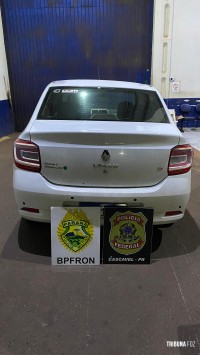 BPFRON e PF apreendem veículo carregado com 300 celulares contrabandeados em Santa Tereza do Oeste
