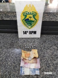 PM prende homem por trafico de drogas no Bairro Parque Imperatriz