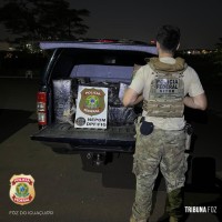 Policia Federal prende indivíduo com aparelhos eletrônicos contrabandeados na barranca do Rio Paraná