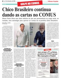 Chico Brasileiro continua dando as cartas no COMUS