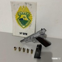 PM prende homem com pistola 45 após disparos de arma de fogo no Bairro Morumbi