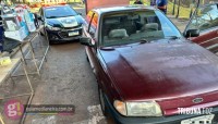 Veículo que fugiu de abordagem da Receita Federal transportava R$ 100 mil em mercadorias do Paraguai