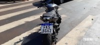 Motociclista fica gravemente ferida após colisão na Av. Felipe Wandscheer