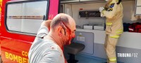Após bebedeira entre amigos termina com golpe de facão no Jardim Eliza