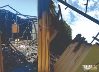 Tragédia na Madrugada: Casa é consumida por incêndio em São Miguel do Iguaçu