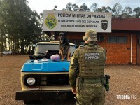 BPFRON e NEPOM prendem homem em posse de drogas em Marechal Cândido Rondon