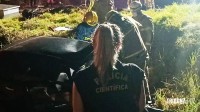 Acidente deixa dois mortos e dois feridos graves durante a madrugada em Foz do Iguaçu