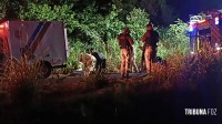 Acidente deixa dois mortos e dois feridos graves durante a madrugada em Foz do Iguaçu