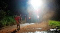 Acidente deixa dois mortos e dois feridos graves durante a madrugada em Foz do Iguaçu