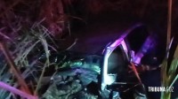 Acidente deixa dois mortos e dois feridos graves durante a madrugada em Foz do Iguaçu