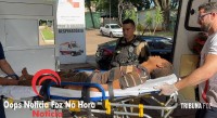 ROTAM recupera moto antes mesmo da dona saber que foi furtada. Abordado surta na hora da prisão 