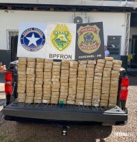 Paraguaio é preso em Vera Cruz do Oeste com 176,6 Kg de crack