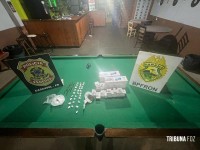 BPFRON, PF e CIOF apreendem entorpecentes e munições em Vera Cruz do Oeste