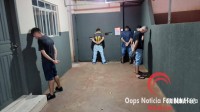 Polícia Militar frustra assalto e prende cinco pessoas na Vila Portes 