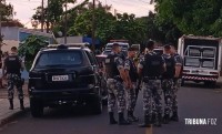 Dois mortos e demais presos após confronto com a PM em Foz do Iguaçu