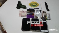 PM apreende quatro menores e recuperam carro de aplicativo roubado durante a madrugada