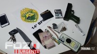 PM apreende quatro menores e recuperam carro de aplicativo roubado durante a madrugada