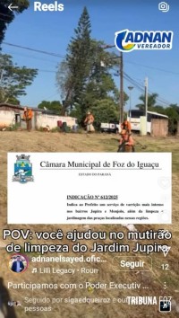 Ver. Adnan volta a atacar e desta vez tentou se aproveitar do Poder Executivo