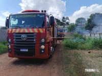 Bombeiros interveem em incêndio a residência no Porto Meira