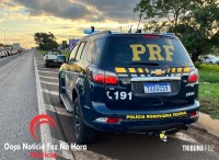 Veículo pega fogo na BR-277 após motorista sentir cheiro de combustível 