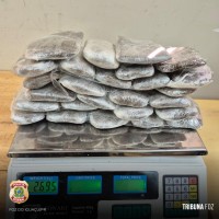 Policia Federal prende passageira 2,7 Kg de haxixe na Rodoviária Internacional de Foz do Iguaçu