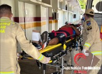 SIATE socorre vitima de atropelamento por moto na Vila Portes 