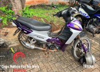 Guarda Municipal localiza motocicleta adulterada no estacionamento do Hospital Municipal