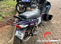 Guarda Municipal localiza motocicleta adulterada no estacionamento do Hospital Municipal