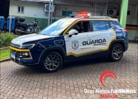 Guarda Municipal localiza motocicleta adulterada no estacionamento do Hospital Municipal