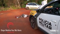 PM recupera mercadoria roubada após perseguição no Bairro Cidade Nova 