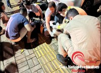 Motociclista fica ferido após colisão no Bairro Jardim São Paulo 