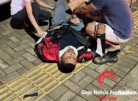 Motociclista fica ferido após colisão no Bairro Jardim São Paulo 