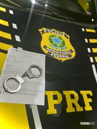 PRF prende foragido da justiça condenado por estupro de vulnerável na BR-277