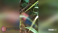 Corpo com sinais de morte violenta é encontrado em riacho no interior de Matelândia