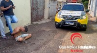 Suspeito de furto é espancado por populares ao tentar levar carro no Parque Pilar Campestre 