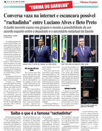 Conversa vaza na internet e escancara possível "rachadinha" entre Luciano Alves e Beto Preto