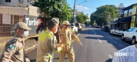 Siate socorre duas vítimas após colisão na Vila Maracanã